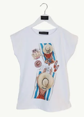 BEACH  - Girls T-Shirt