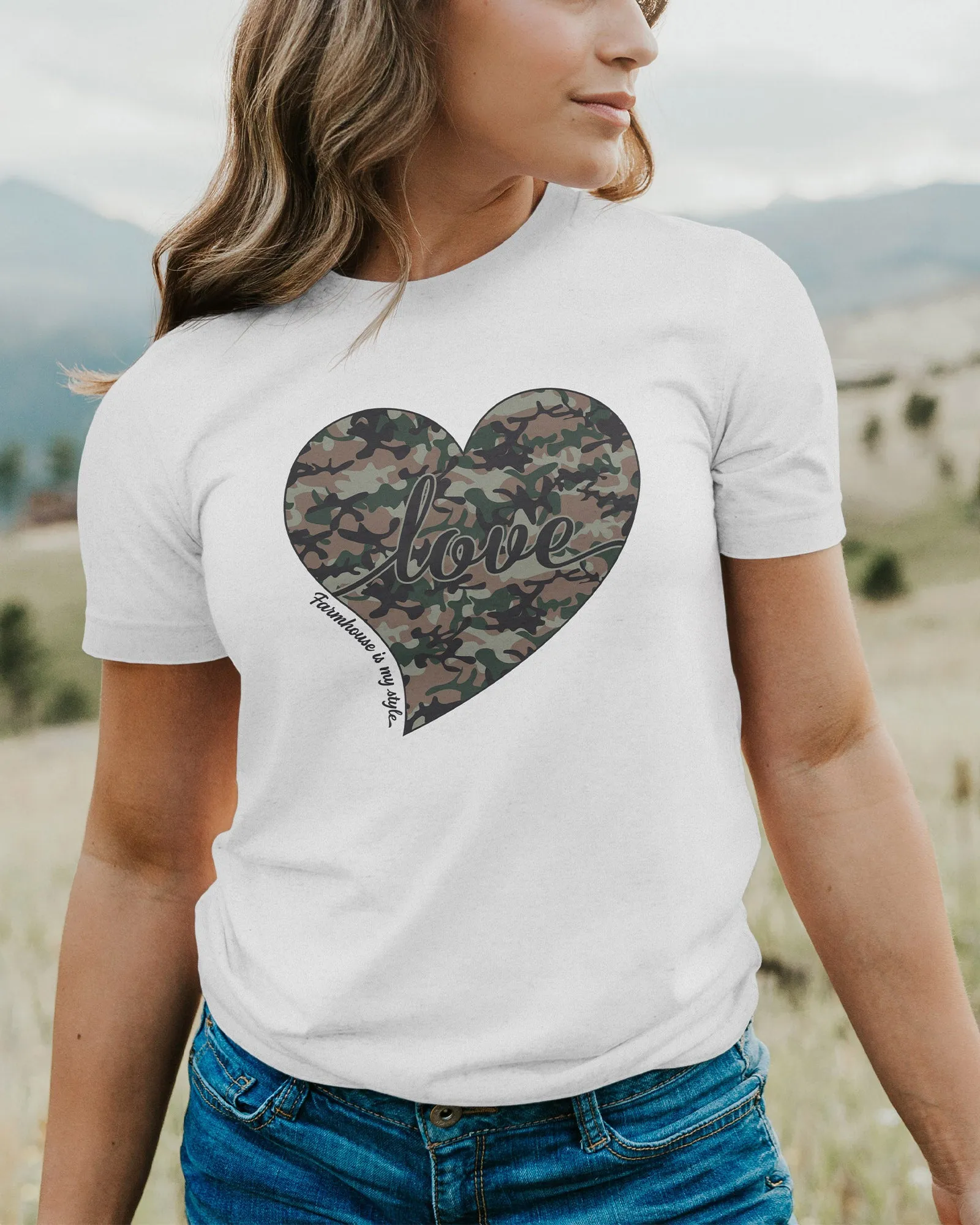 Camo Chic Love Tee T-Shirt