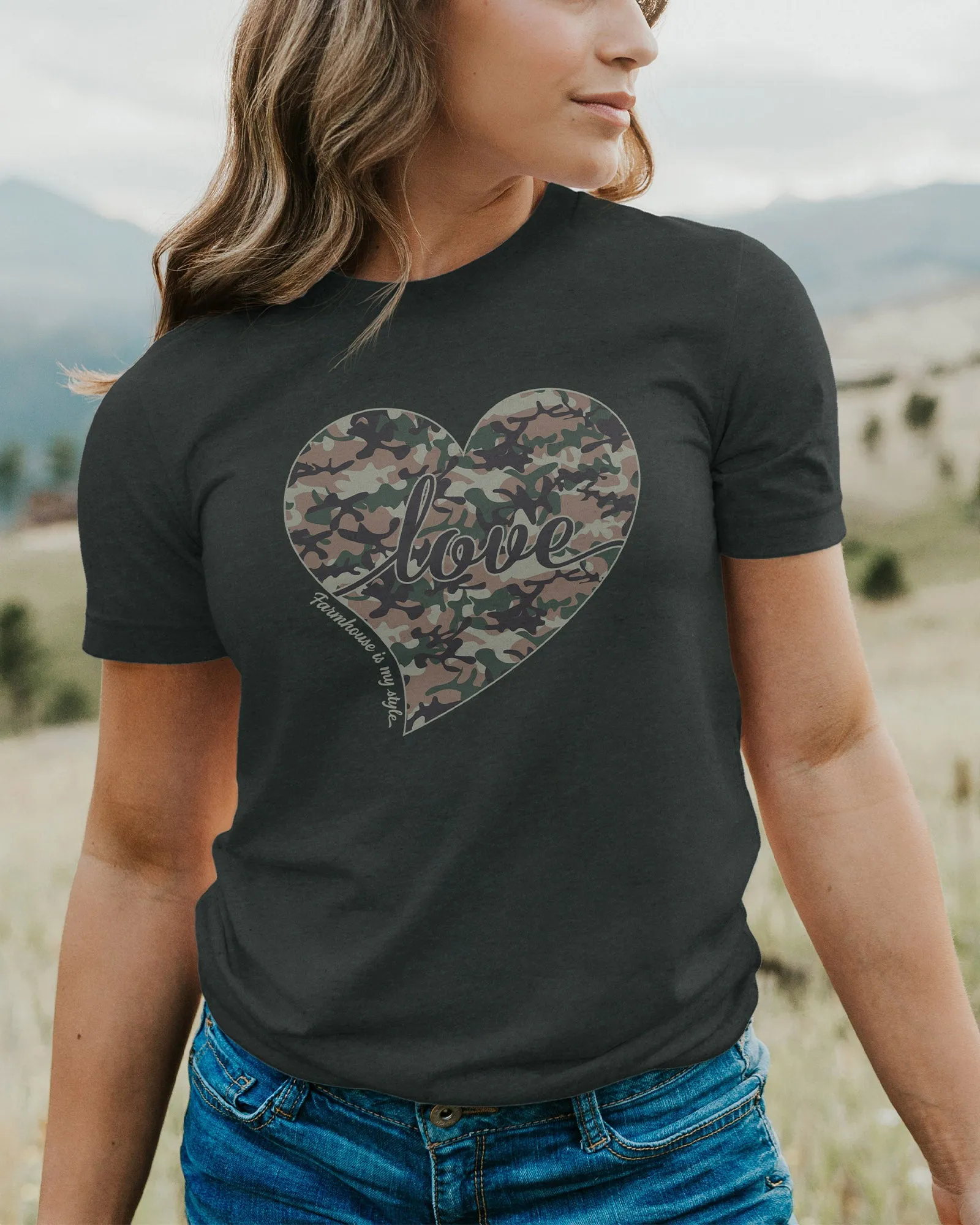 Camo Chic Love Tee T-Shirt