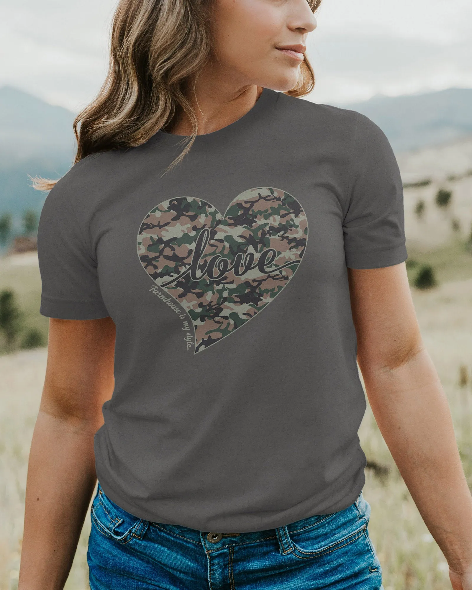 Camo Chic Love Tee T-Shirt