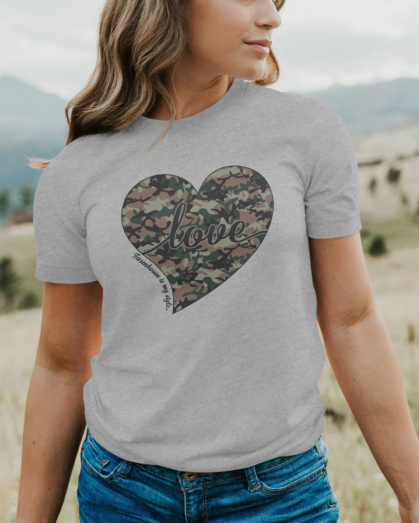 Camo Chic Love Tee T-Shirt
