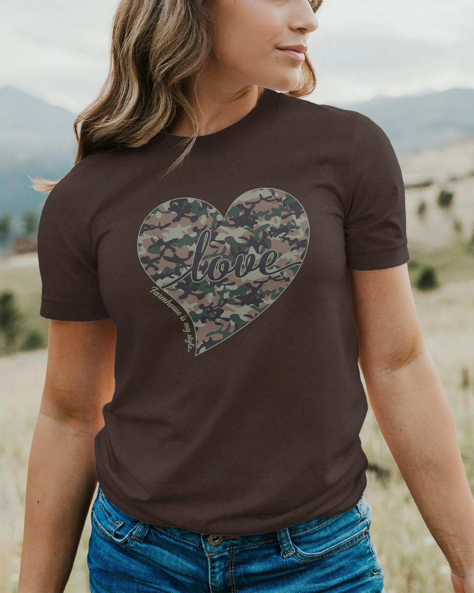 Camo Chic Love Tee T-Shirt