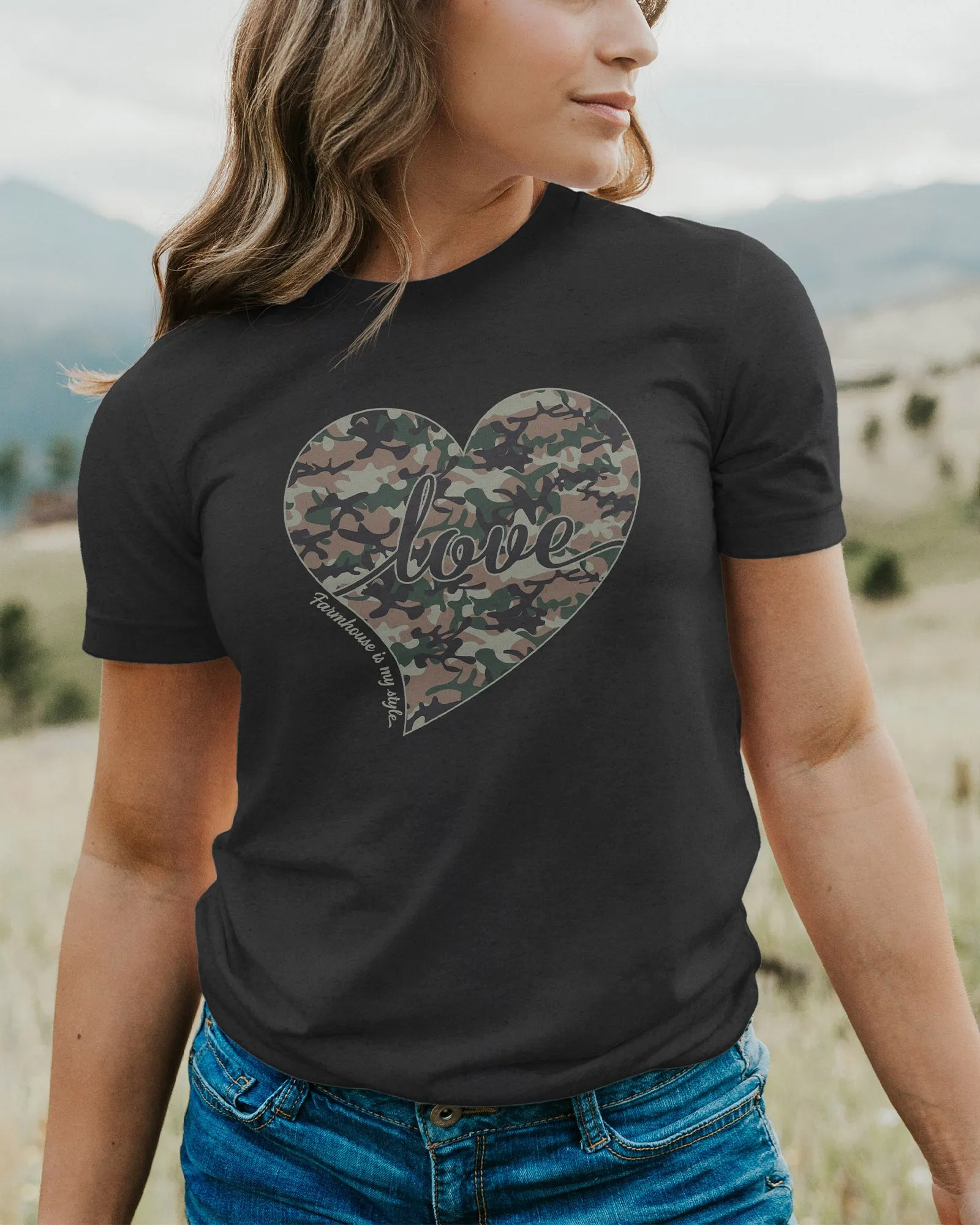 Camo Chic Love Tee T-Shirt