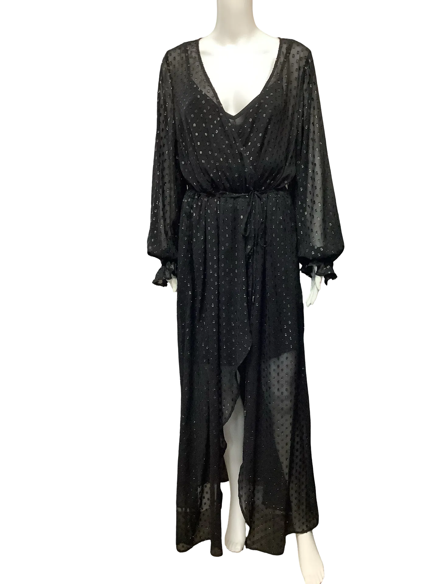 Chelsea 28 Dress Maxi Length Black Size: XXL