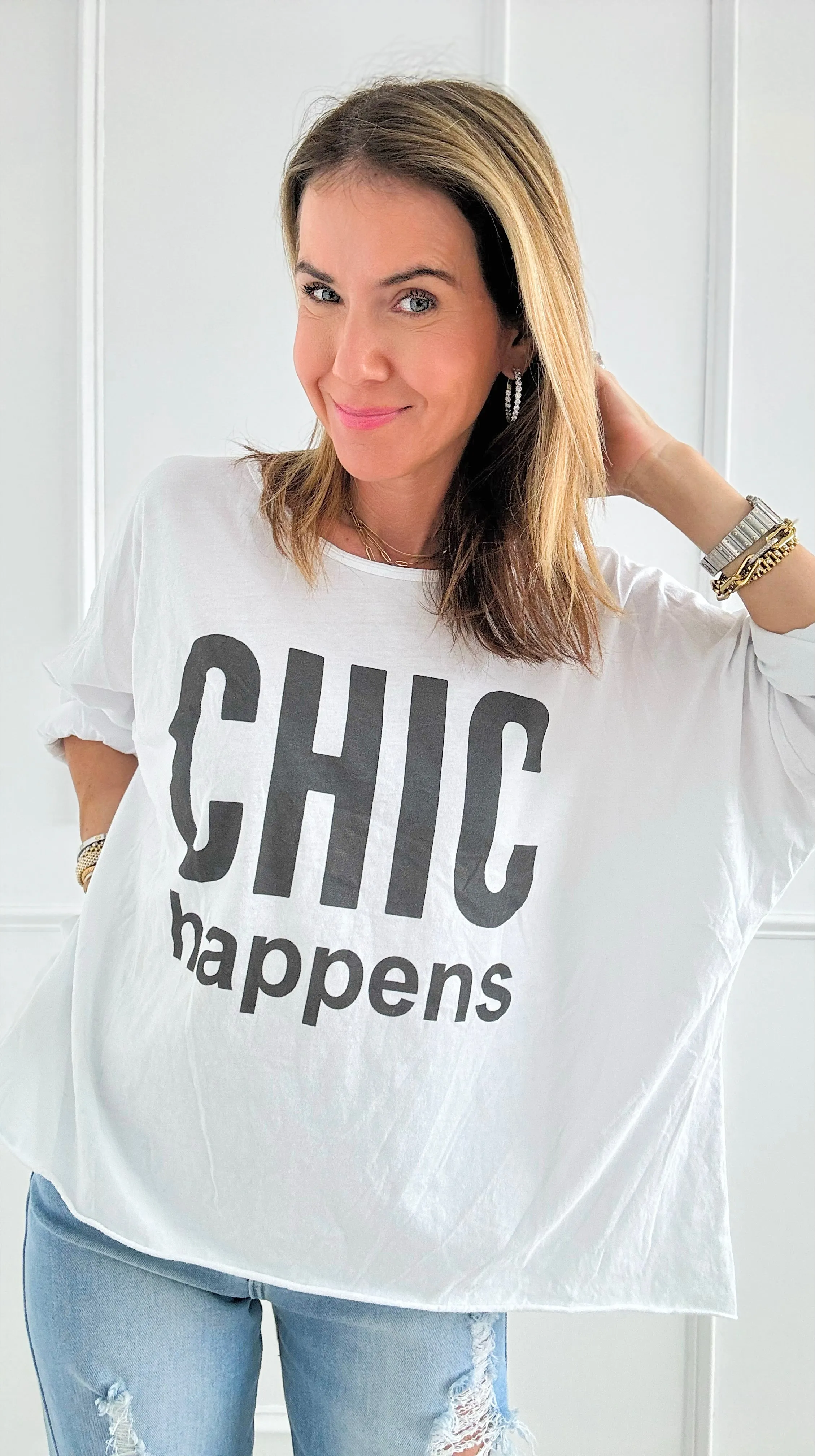 Chic Happens Italian T-Shirt