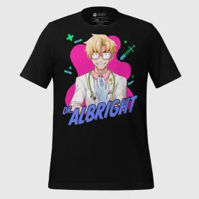 CLINIC OF HORRORS - DR. ALBRIGHT UNISEX T-SHIRT