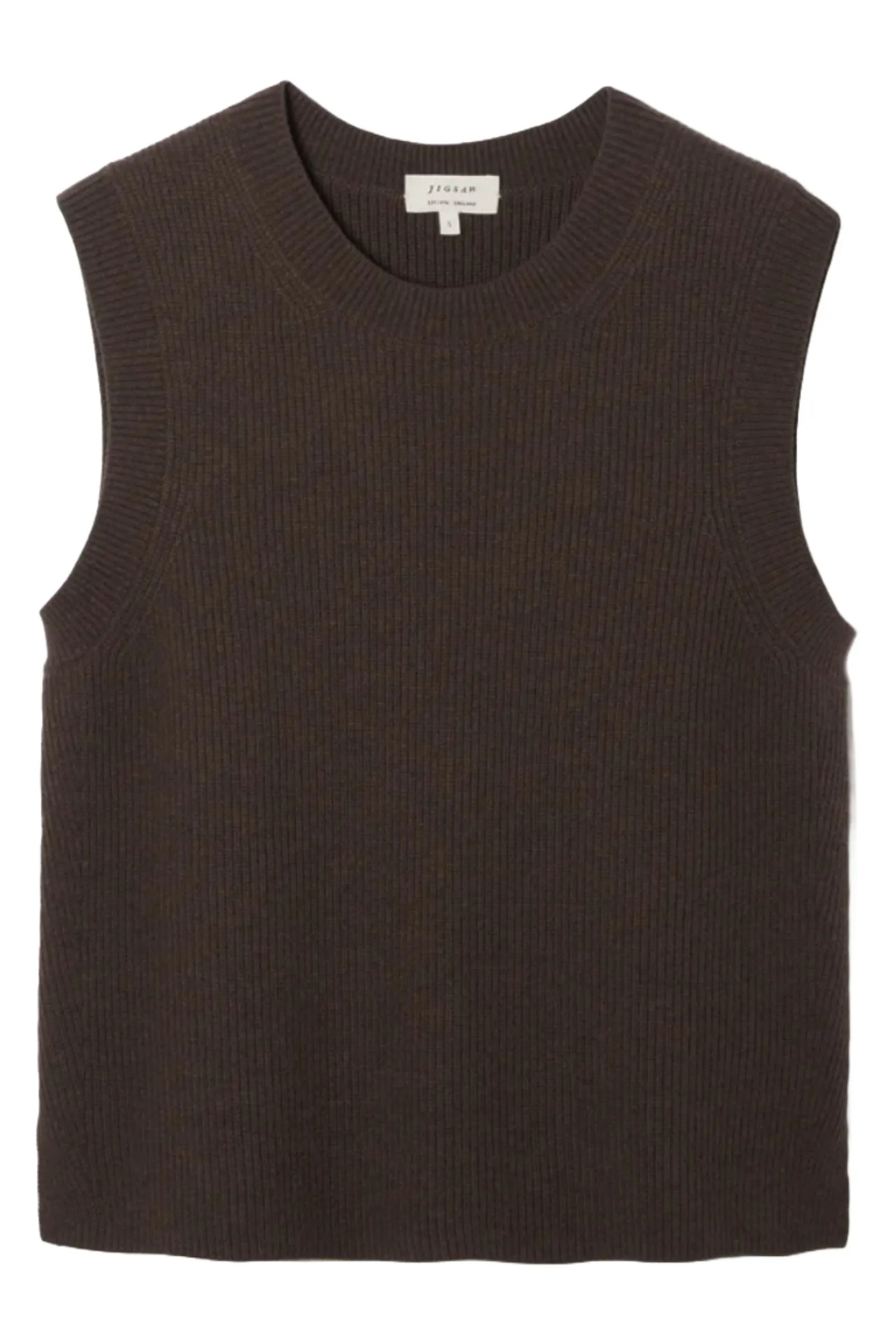 Cotton Blend Crew Tank