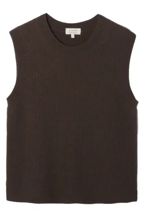 Cotton Blend Crew Tank