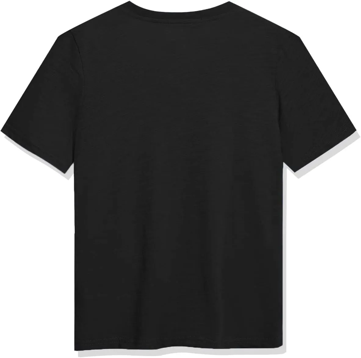 CUNYI Little Boys' V-Neck Pocket T-Shirt 100% Cotton Short Sleeve Solid Summer Tops