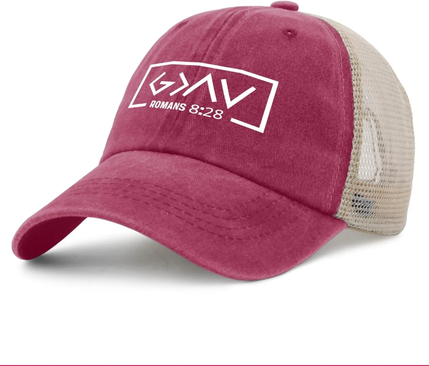Dad Hat God is Greater Than The Highs and Lows Hat Trucker Hat Women Trendy Mesh Cap for Summer