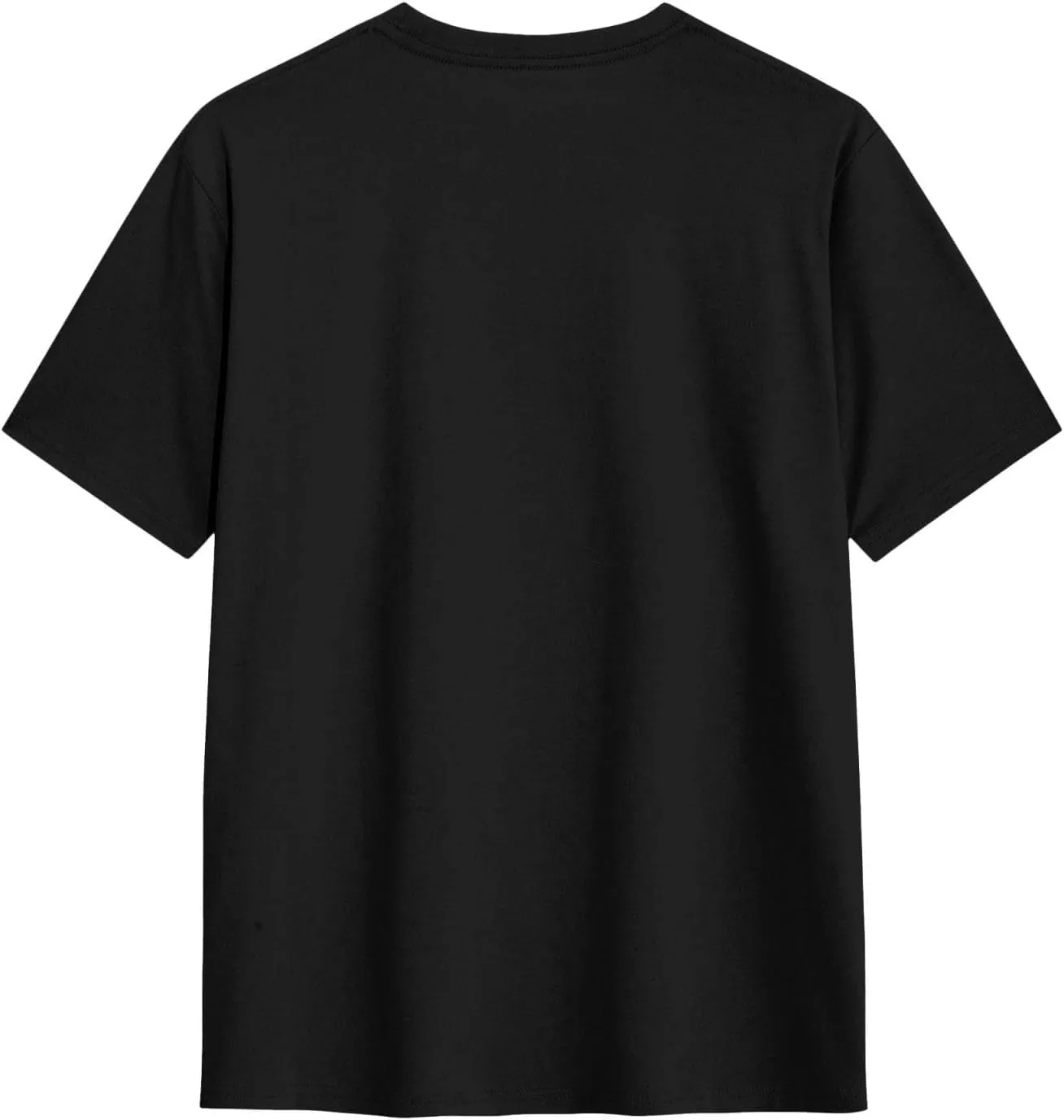 Fashion Adult Cotton T-Shirt Women Men Crew Neck Shirt