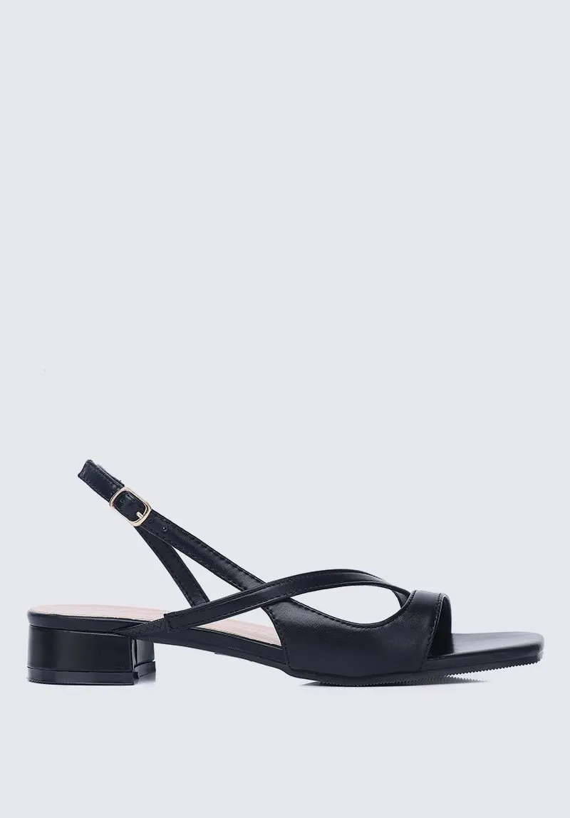 Kathy Comfy Sandals In Black