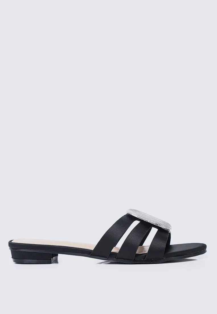 Kaylee Comfy Sandals In Black