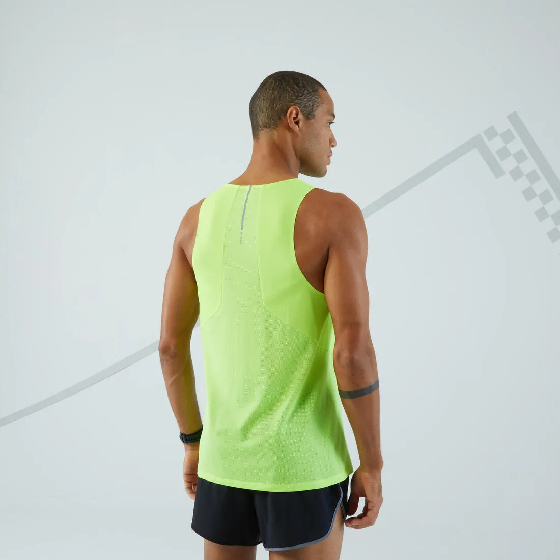 Kiprun Light Men's Running Breathable Tank Top