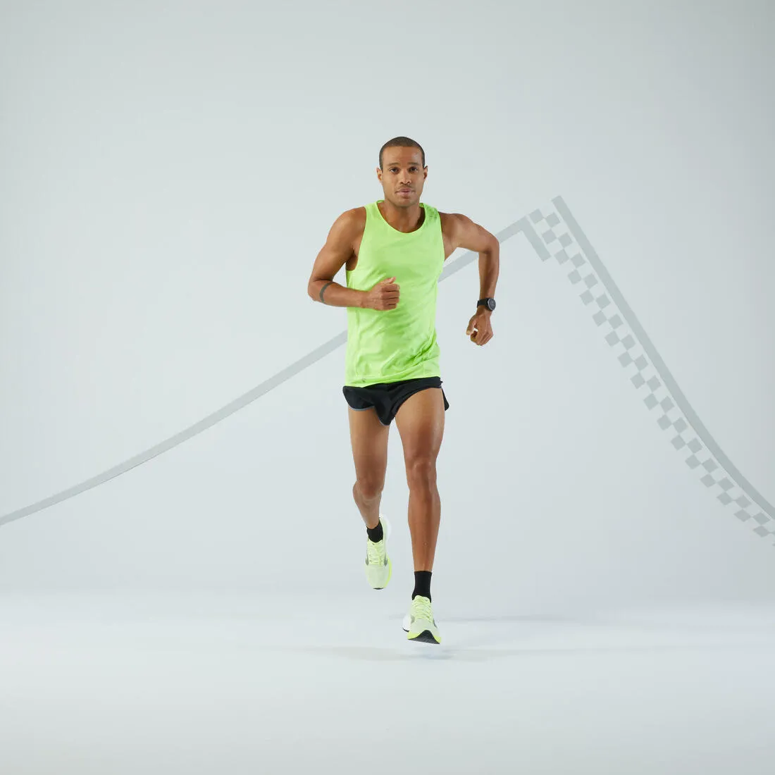 Kiprun Light Men's Running Breathable Tank Top