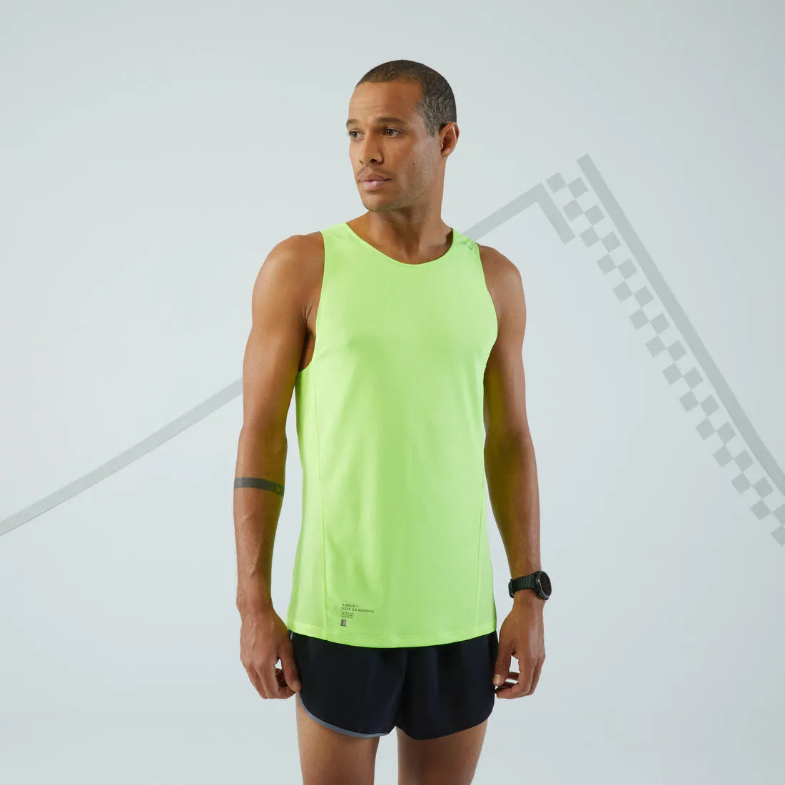 Kiprun Light Men's Running Breathable Tank Top