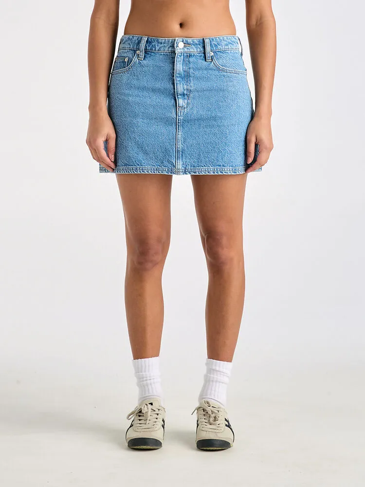 Lee relaxed Mini Skirt Brooklyn Blues