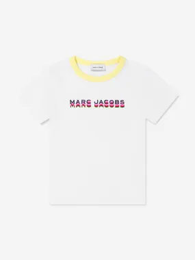 MARC JACOBS Girls Organic Cotton Logo T-Shirt
