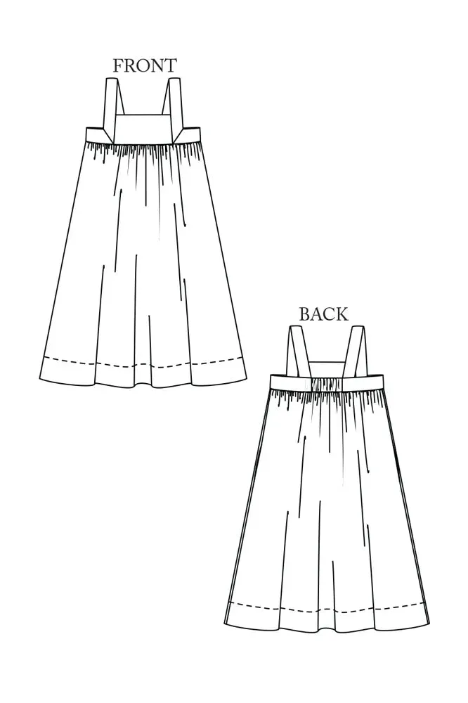 MERCHANT AND MILLS • Honey Sundress Sewing Pattern