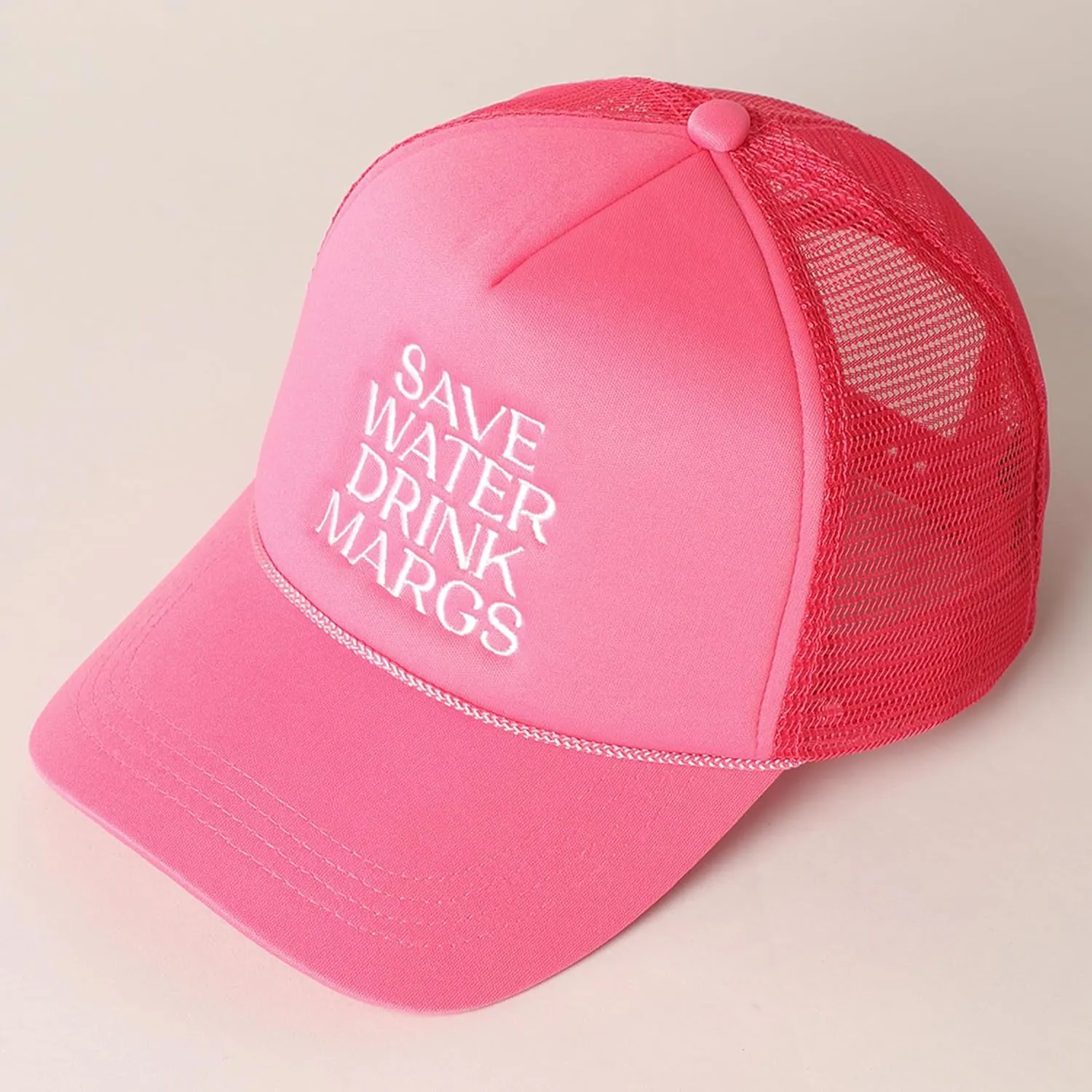 MIRMARU Retro Foam Mesh Trucker hat Trendy Design Summer Baseball Cap for Womens