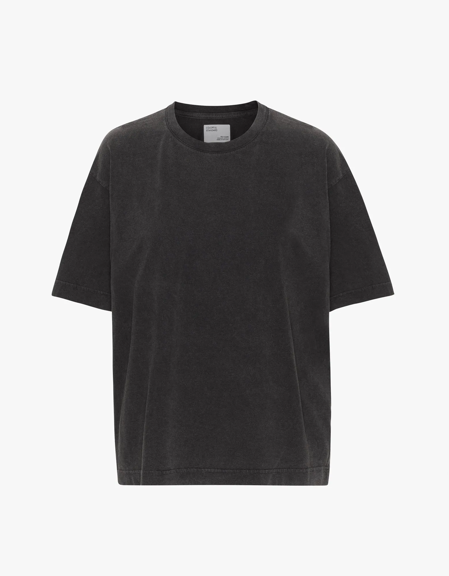 Oversized Organic T-Shirt - Faded Black