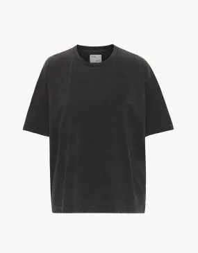 Oversized Organic T-Shirt - Faded Black
