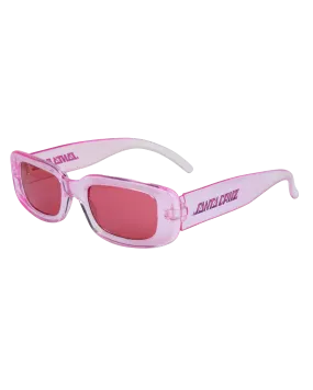 Paradise Strip Sunglasses in Pink Crystal