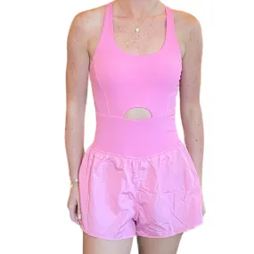 Pink Runsie Romper