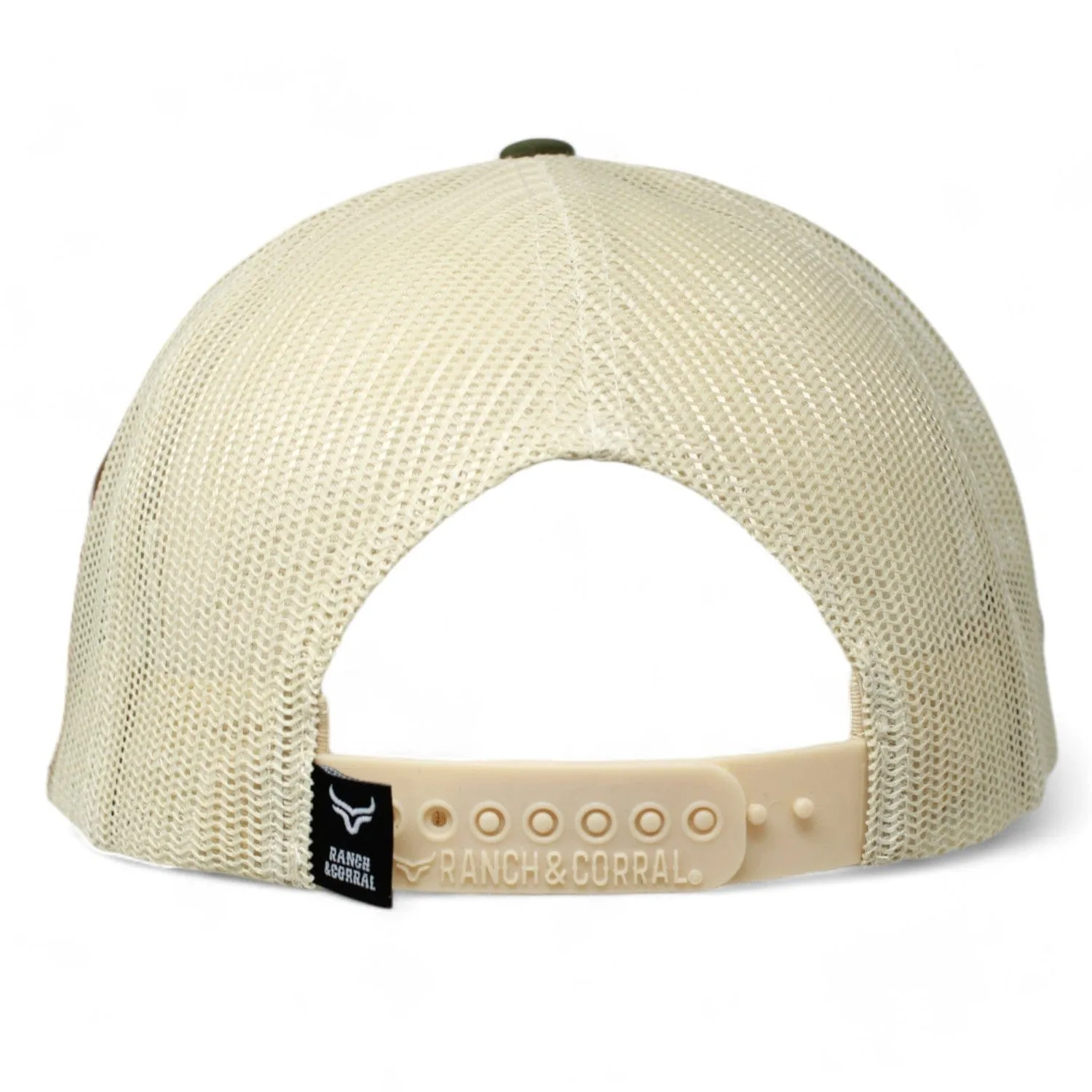 Ranch & Corral Trucker Hat Olive Horse
