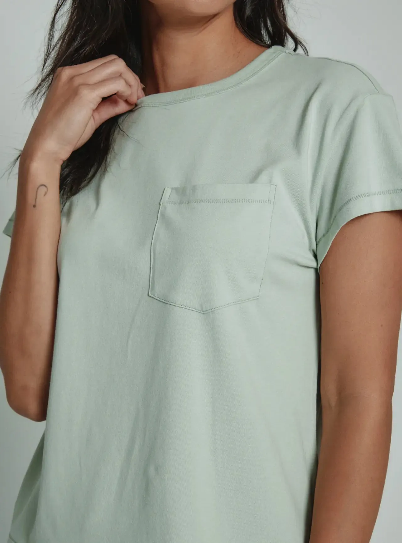 Relaxed Pocket Tee (7 Diamonds)