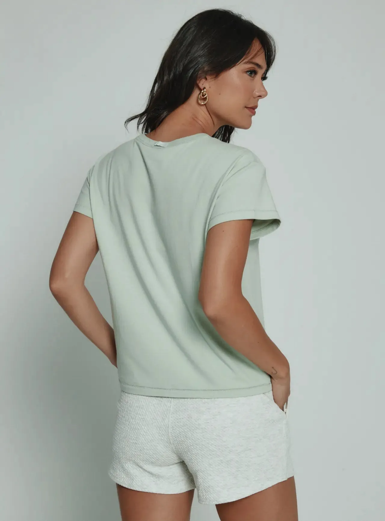 Relaxed Pocket Tee (7 Diamonds)