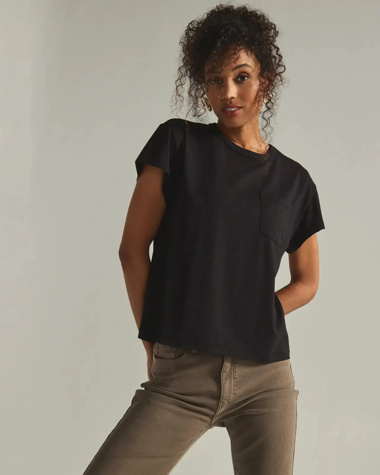 Relaxed Pocket Tee (7 Diamonds)