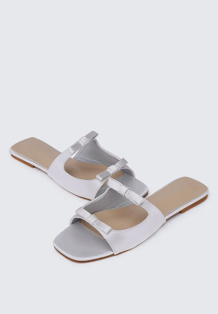 Samantha Comfy Sandals In Silver