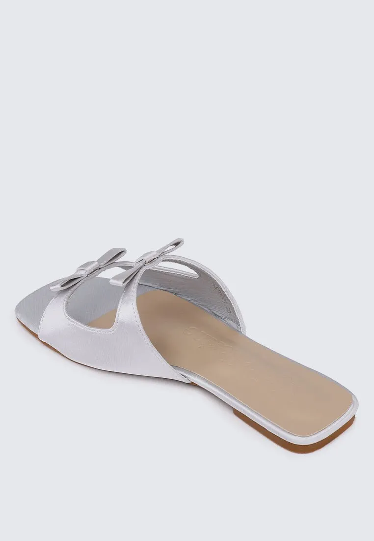 Samantha Comfy Sandals In Silver