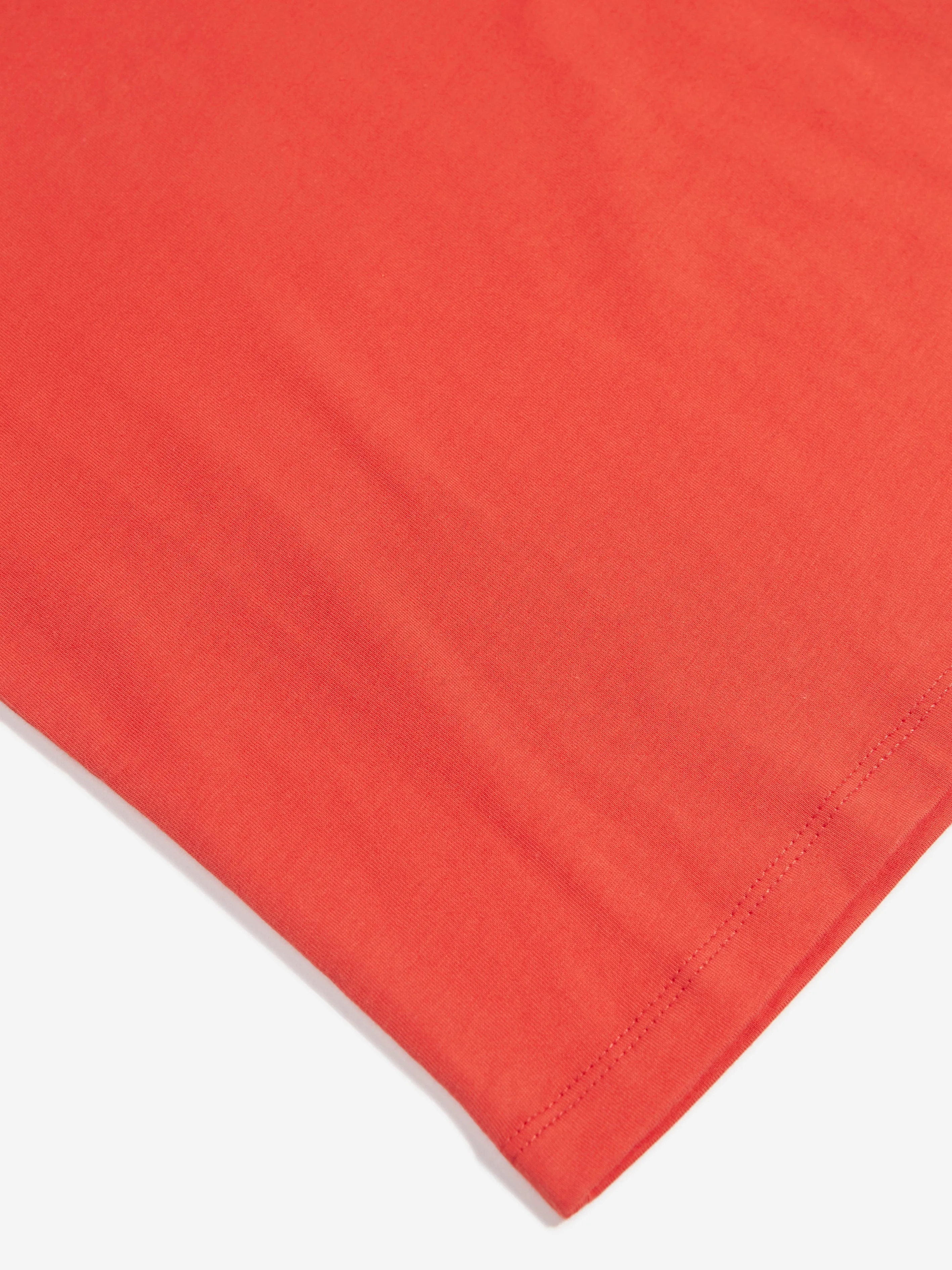 Stella McCartney Boys Cotton Jersey T-Shirt in Red