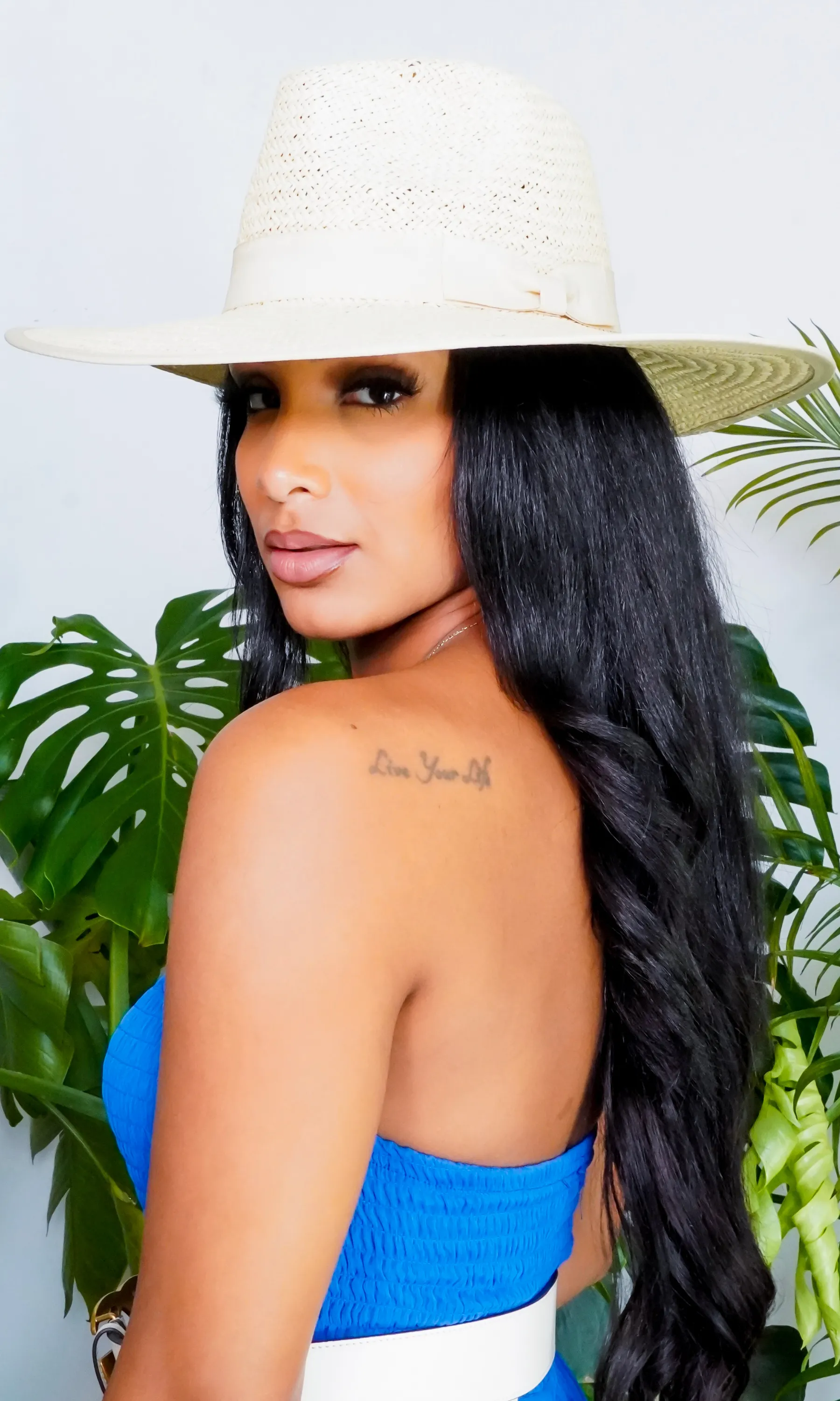 Trendsetter 2 | Straw Fedora - Natural