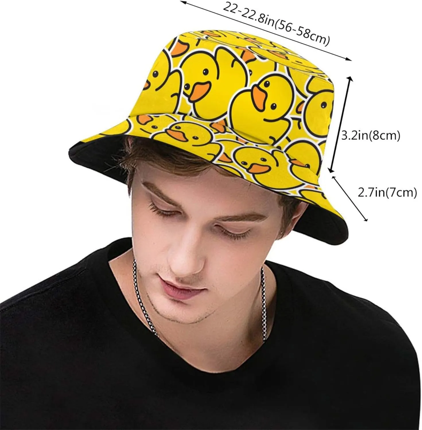 Trendy Bucket Hat - Comfortable Packable Sun Beach Hat for Women Men, Perfect for Outdoor Activities Travel Hiking