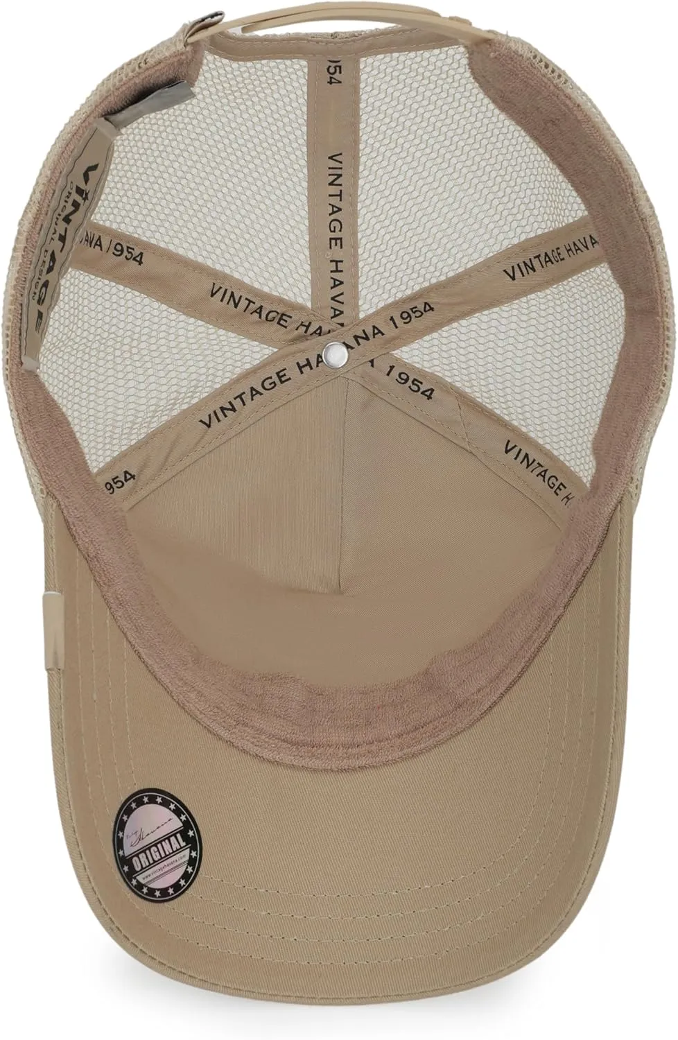 Vintage Havana Black Trucker Hats Women | Mesh Adjustable Snapback Hat | Men & Women Trendy Fashion Baseball Cap