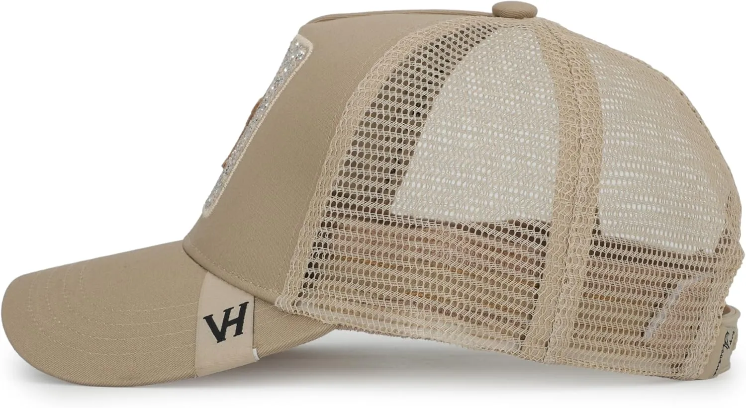 Vintage Havana Black Trucker Hats Women | Mesh Adjustable Snapback Hat | Men & Women Trendy Fashion Baseball Cap