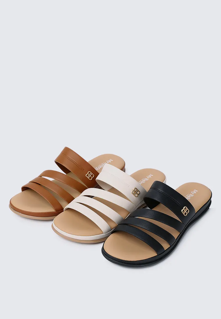 Walk Lite Comfy Sandals In White