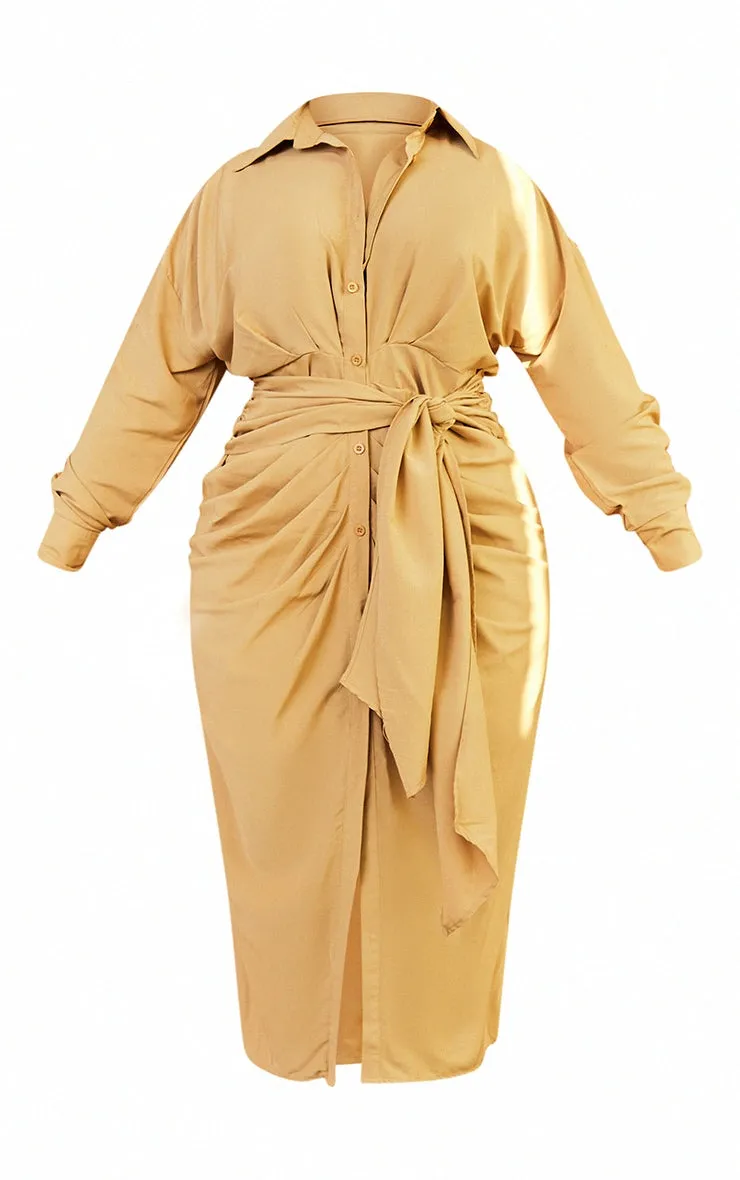 Women's Black Linen Dress