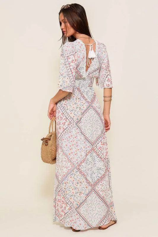 Womens Ivory Samantha Maxi Dress