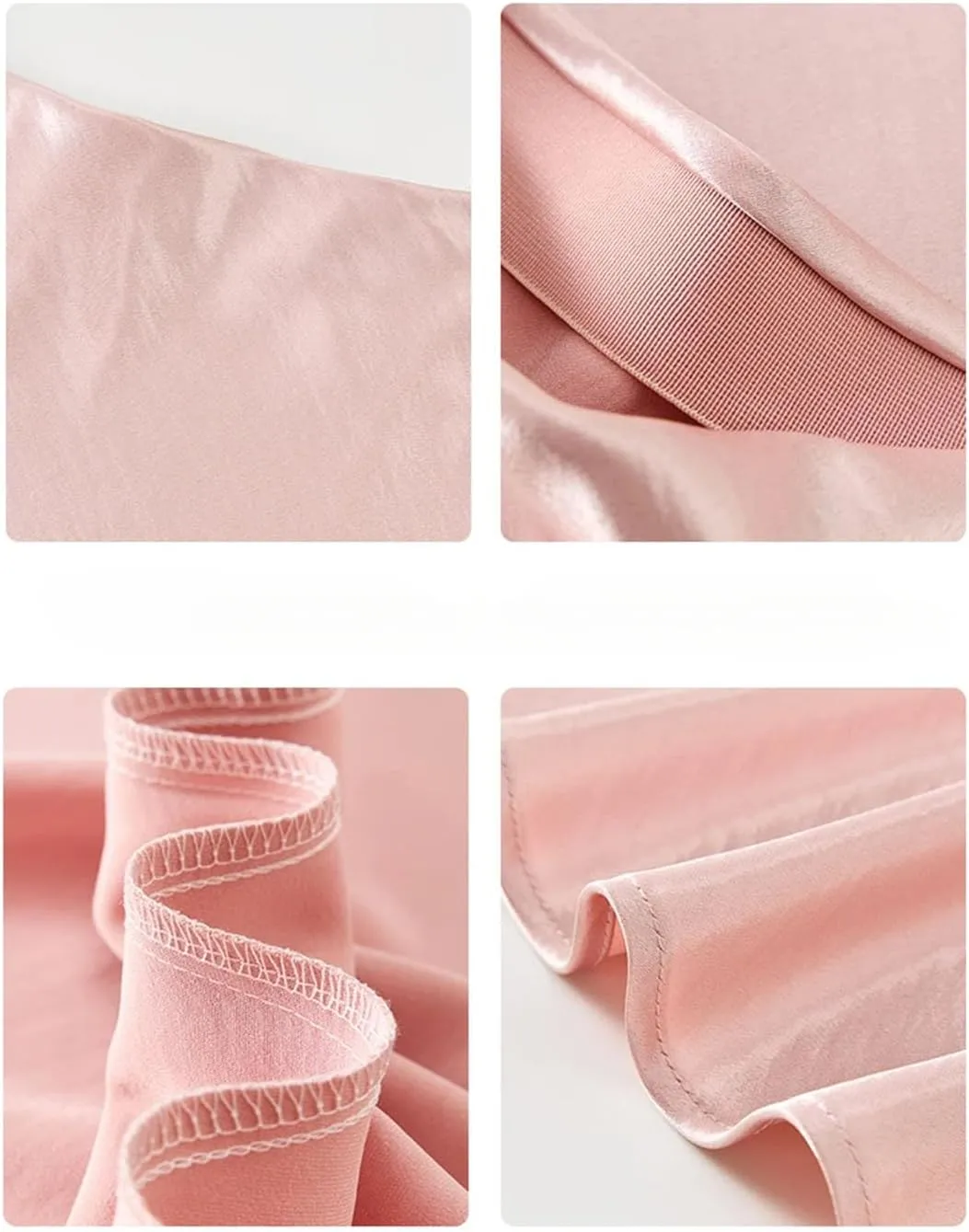 Women's Summer Satin Fishtail Pencil Skirt Stretch High Waist Work Office Knee-Length Midi Skirt